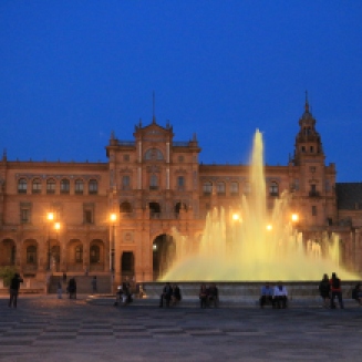 Fountain at Plaza de España